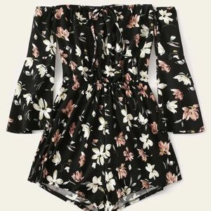 Off the shoulders romper